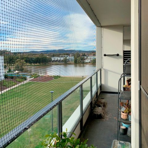 Balcony Cat Enclosure Netting - Purrfect Pens custom cat enclosures Canberra