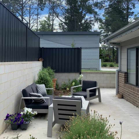 Courtyard Cat Netting Enclosure - Purrfect Pens custom cat enclosures Canberra