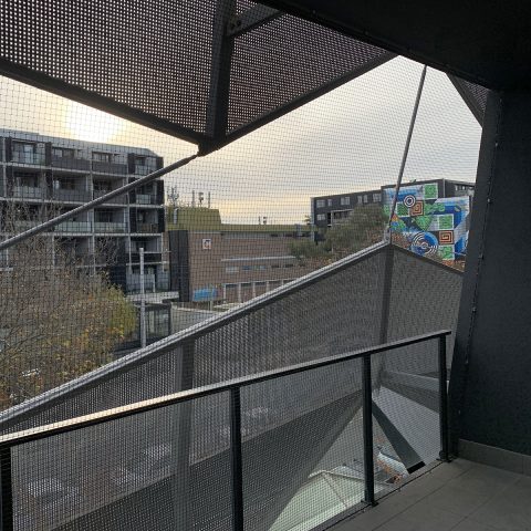 Balcony Cat Enclosure Netting - Purrfect Pens custom cat enclosures Canberra